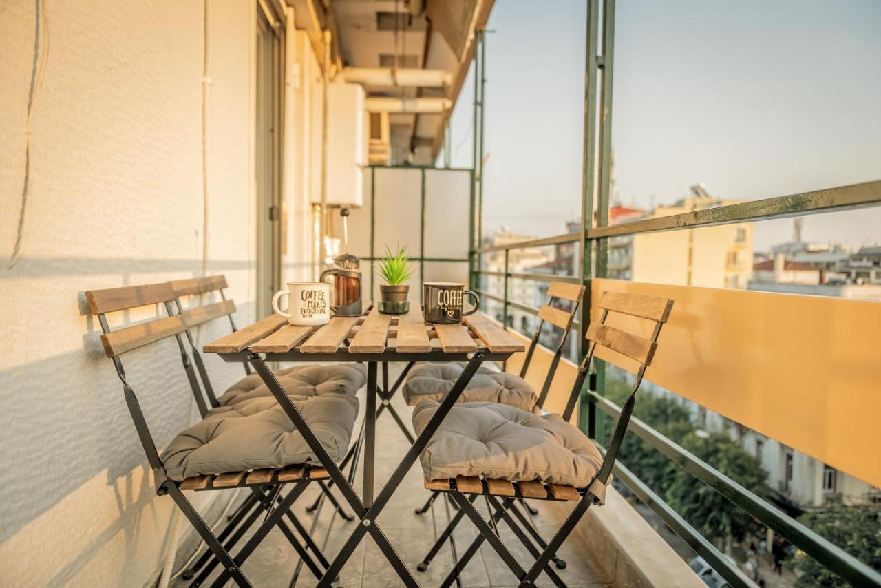 Hermes Apartment On Aristotelous Midas Home Thessaloniki Buitenkant foto