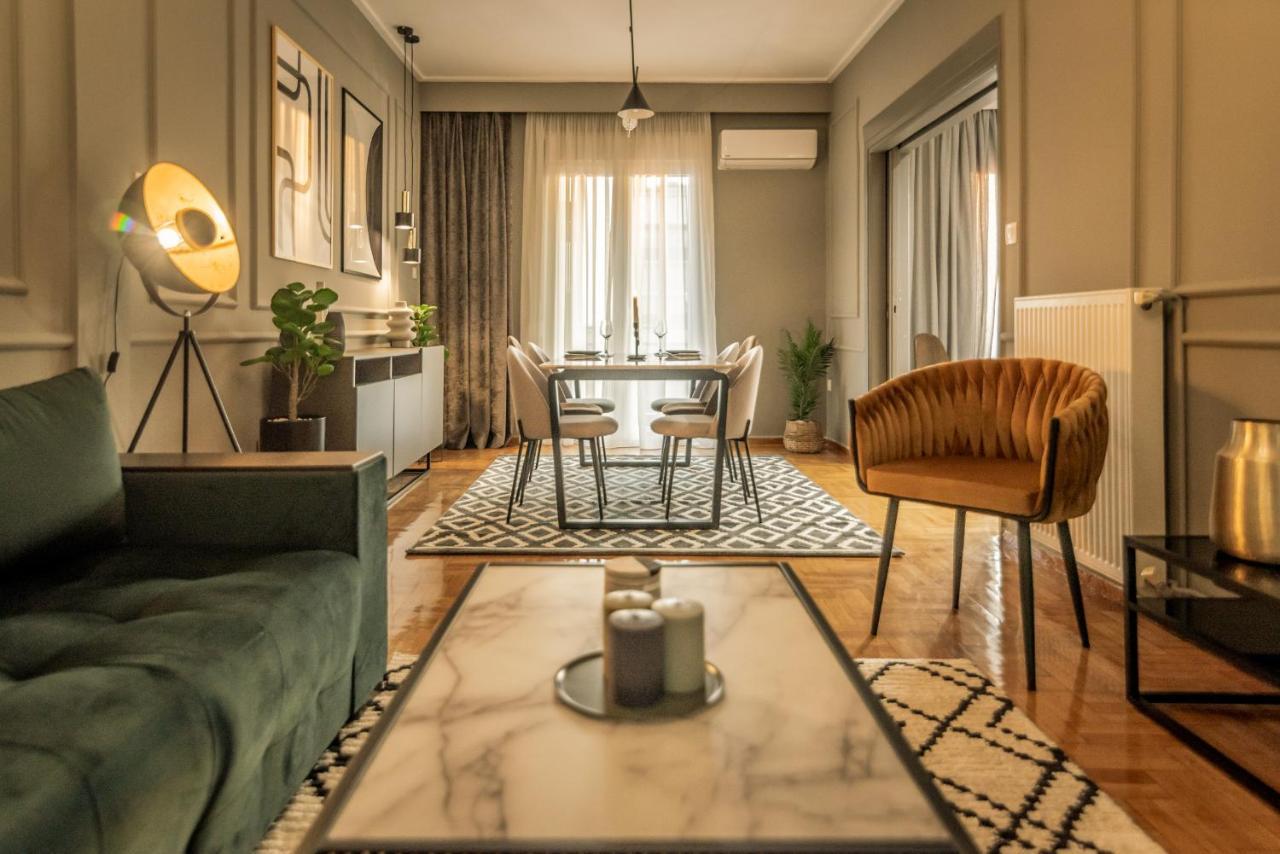 Hermes Apartment On Aristotelous Midas Home Thessaloniki Buitenkant foto