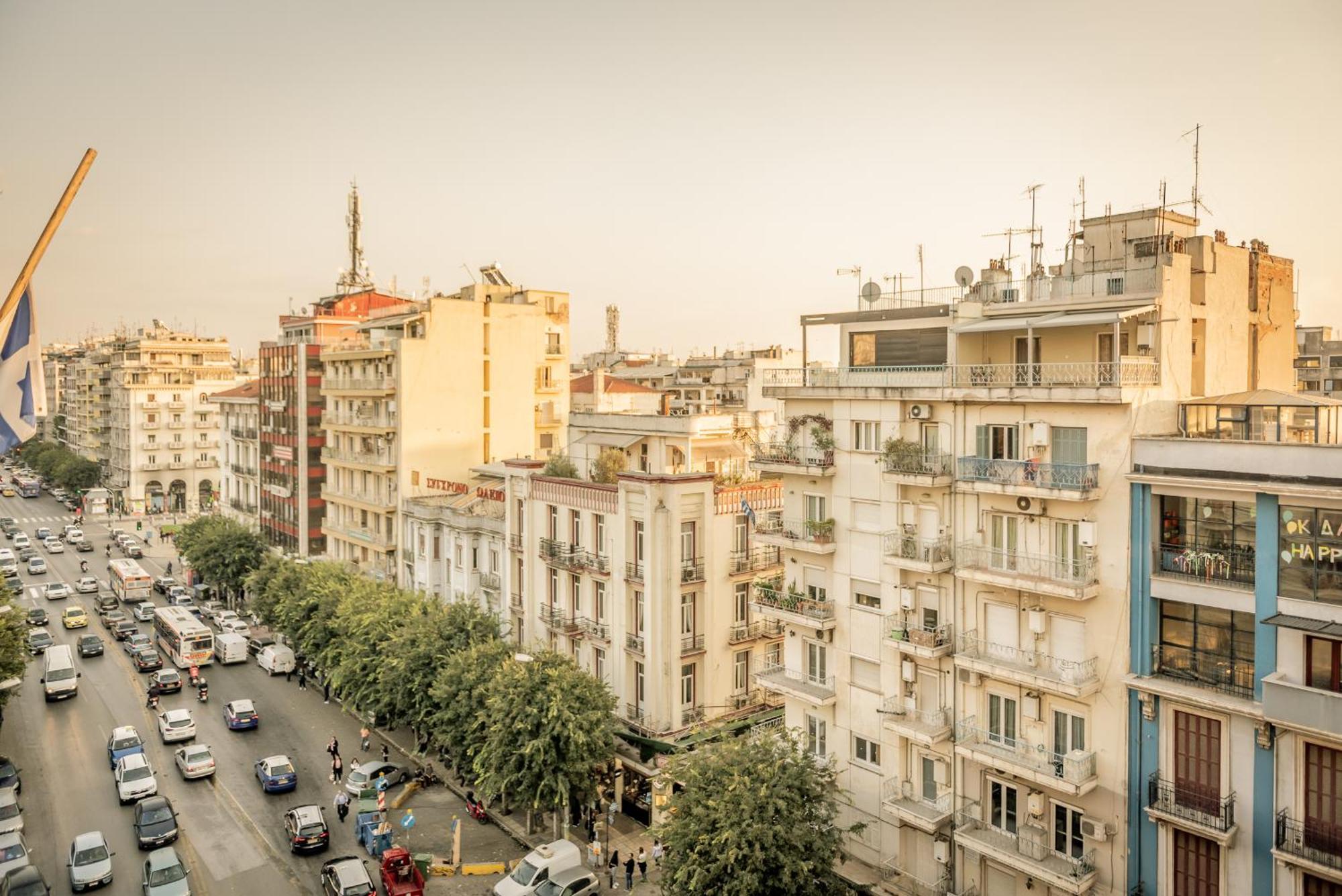 Hermes Apartment On Aristotelous Midas Home Thessaloniki Buitenkant foto